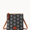 Dooney & Bourke Game Day Ready | Printed Fabric^NFL Small North South Top Zip Crossbody