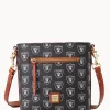 Dooney & Bourke Game Day Ready | Printed Fabric^NFL Small Zip Crossbody