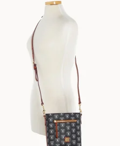 Dooney & Bourke Game Day Ready | Printed Fabric^NFL Small Zip Crossbody