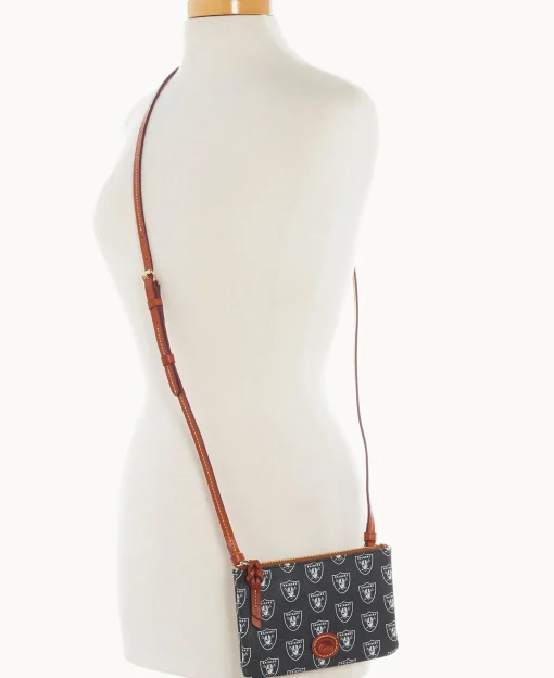 Dooney & Bourke Game Day Ready | Printed Fabric^NFL Top Zip Crossbody