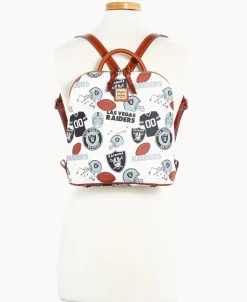 Dooney & Bourke Game Day Ready | Printed Fabric^NFL Zip Pod Backpack