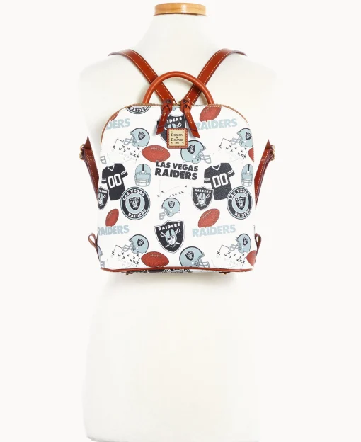 Dooney & Bourke Game Day Ready | Printed Fabric^NFL Zip Pod Backpack