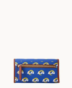 Dooney & Bourke Grab and Go | Clutches^NFL Continental Clutch