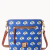 Dooney & Bourke Game Day Ready | Printed Fabric^NFL Small Zip Crossbody
