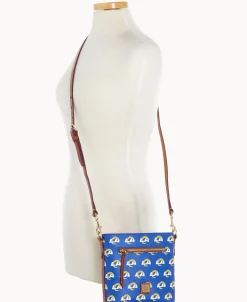 Dooney & Bourke Game Day Ready | Printed Fabric^NFL Small Zip Crossbody