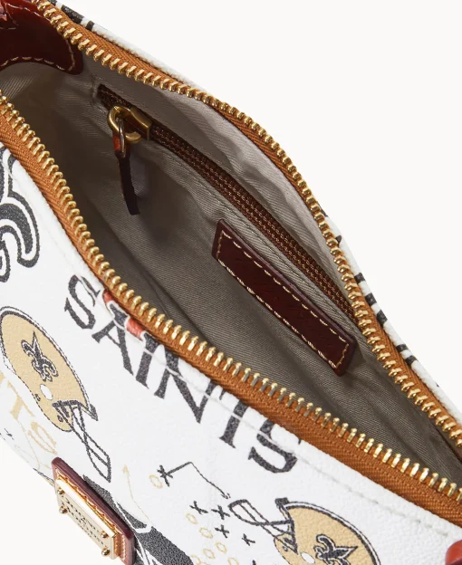 Dooney & Bourke Game Day Ready | Printed Fabric^NFL Crossbody Pouchette