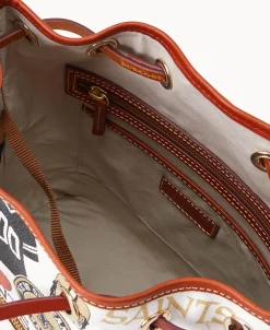 Dooney & Bourke Game Day Ready | Printed Fabric^NFL Drawstring