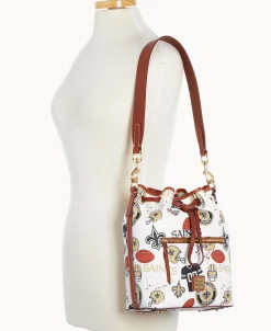 Dooney & Bourke Game Day Ready | Printed Fabric^NFL Drawstring