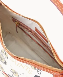 Dooney & Bourke Game Day Ready | Printed Fabric^NFL Hobo