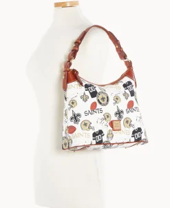 Dooney & Bourke Game Day Ready | Printed Fabric^NFL Hobo