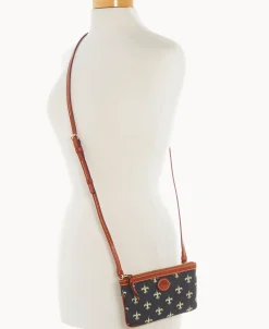 Dooney & Bourke Game Day Ready | Printed Fabric^NFL Large Slim Crossbody