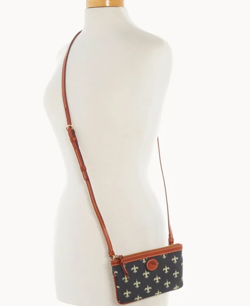 Dooney & Bourke Game Day Ready | Printed Fabric^NFL Large Slim Crossbody