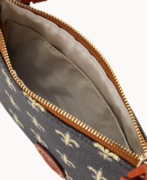 Dooney & Bourke Game Day Ready | Printed Fabric^NFL Top Zip Crossbody