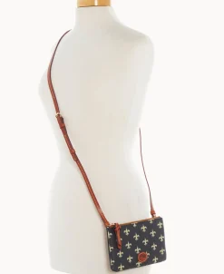 Dooney & Bourke Game Day Ready | Printed Fabric^NFL Top Zip Crossbody