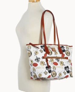 Dooney & Bourke Printed Fabric | Shoulder Bags^NFL Tote