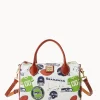 Dooney & Bourke Game Day Ready | Printed Fabric^NFL Barrel Satchel