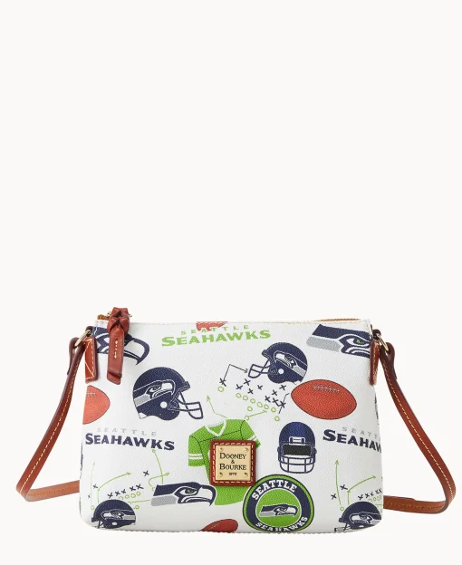 Dooney & Bourke Game Day Ready | Printed Fabric^NFL Crossbody Pouchette
