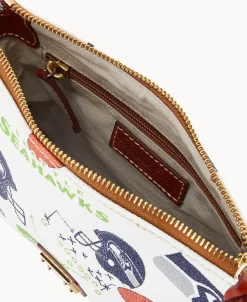 Dooney & Bourke Game Day Ready | Printed Fabric^NFL Crossbody Pouchette