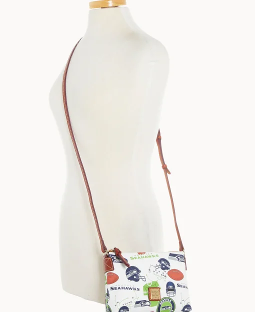 Dooney & Bourke Game Day Ready | Printed Fabric^NFL Crossbody Pouchette
