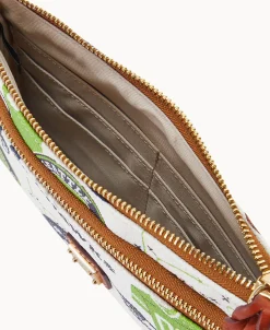 Dooney & Bourke Grab and Go | Wristlets^NFL Seahawks Double Zip Wristlet
