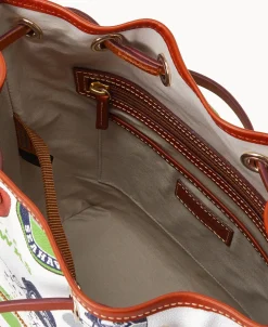 Dooney & Bourke Game Day Ready | Printed Fabric^NFL Drawstring