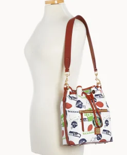 Dooney & Bourke Game Day Ready | Printed Fabric^NFL Drawstring