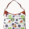 Dooney & Bourke Game Day Ready | Printed Fabric^NFL Hobo