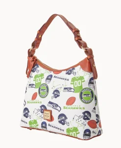 Dooney & Bourke Game Day Ready | Printed Fabric^NFL Hobo