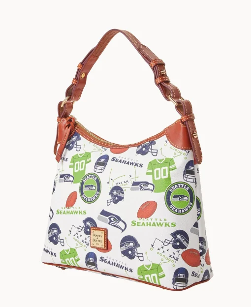 Dooney & Bourke Game Day Ready | Printed Fabric^NFL Hobo