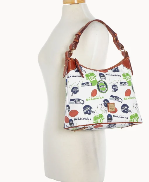 Dooney & Bourke Game Day Ready | Printed Fabric^NFL Hobo