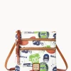 Dooney & Bourke Game Day Ready | Printed Fabric^NFL N S Triple Zip Crossbody