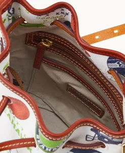Dooney & Bourke Game Day Ready | Printed Fabric^NFL Small Drawstring
