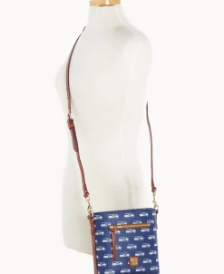 Dooney & Bourke Game Day Ready | Printed Fabric^NFL Small Zip Crossbody