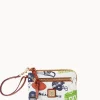Dooney & Bourke Grab and Go | Wristlets^NFL Zip Around Wristlet