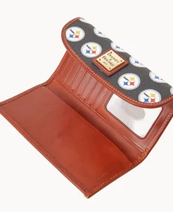 Dooney & Bourke Grab and Go | Clutches^NFL Continental Clutch