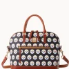 Dooney & Bourke Game Day Ready | Printed Fabric^NFL Domed Zip Satchel