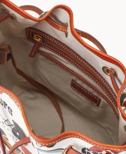 Dooney & Bourke Game Day Ready | Printed Fabric^NFL Drawstring