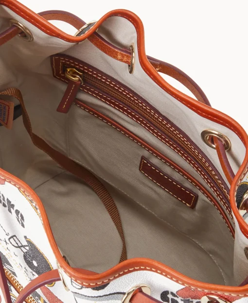 Dooney & Bourke Game Day Ready | Printed Fabric^NFL Drawstring