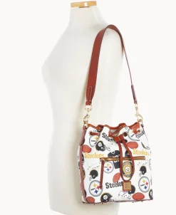 Dooney & Bourke Game Day Ready | Printed Fabric^NFL Drawstring