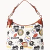 Dooney & Bourke Game Day Ready | Printed Fabric^NFL Hobo