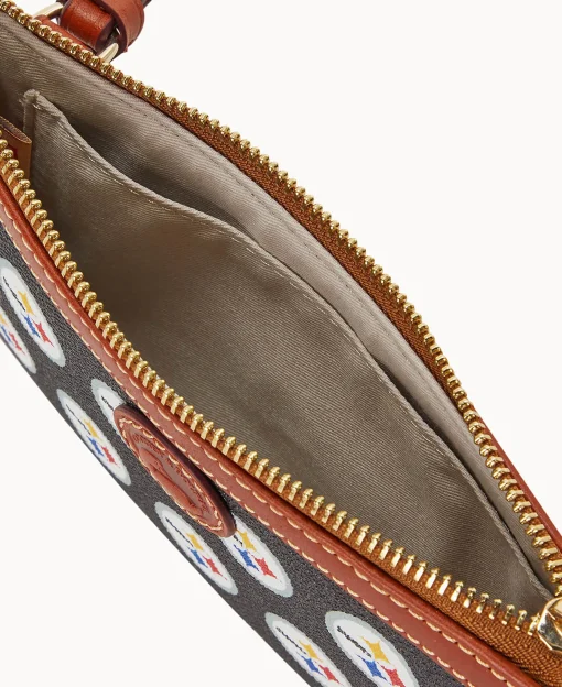 Dooney & Bourke Game Day Ready | Printed Fabric^NFL Large Slim Crossbody