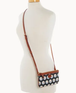 Dooney & Bourke Game Day Ready | Printed Fabric^NFL Large Slim Crossbody