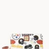 Dooney & Bourke Grab and Go | Wristlets^NFL Large Zip Around Wristlet
