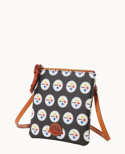 Dooney & Bourke Game Day Ready | Printed Fabric^NFL Small North South Top Zip Crossbody