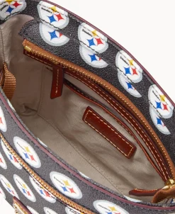 Dooney & Bourke Game Day Ready | Printed Fabric^NFL Small Zip Crossbody