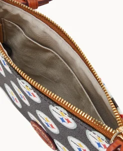 Dooney & Bourke Game Day Ready | Printed Fabric^NFL Top Zip Crossbody
