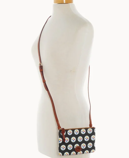 Dooney & Bourke Game Day Ready | Printed Fabric^NFL Top Zip Crossbody