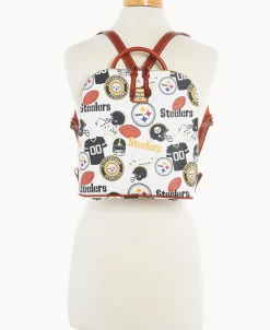 Dooney & Bourke Game Day Ready | Printed Fabric^NFL Zip Pod Backpack