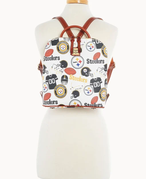 Dooney & Bourke Game Day Ready | Printed Fabric^NFL Zip Pod Backpack