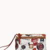 Dooney & Bourke Grab and Go | Wristlets^NFL Texans Double Zip Wristlet